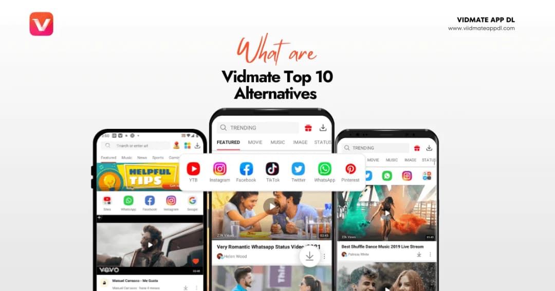 Vidmate vs. The Competition | Vidmate Top 10 Alternatives