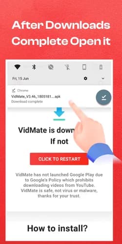 Vidmate app screenshot 2